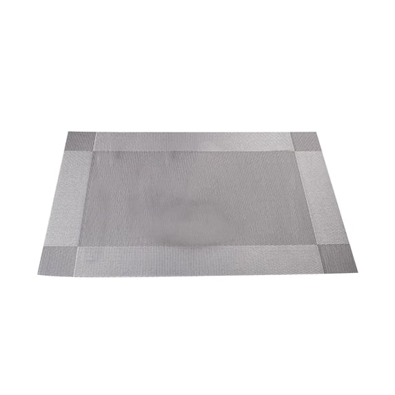 LSLJS Kitchen Gadgets Placemats Set Of 6 Washable Indoor/Outdoor Vinyl Place Mats For Dining Table Sturdy PVC Weave Table Mats for Kitchen Home on Clearance