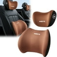 thumbnail image 1 of LSLJS Lumbar Support Pillow for Car & Car Neck Pillow Ergonomic Seat Headrest Adjustable Strap Neck Back Pain Relief for Office Chair, 1 of 6