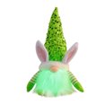 thumbnail image 1 of LSLJS Luminous Easter Gnome Plush Doll, Easter Decorations Cute Sequin Dwarf Stuffed Toys with Rabbit Ear Faceless Bunny Gnome Ornaments with LED Lights Spring Decor Swedish Tomtes Party Favors, 1 of 7