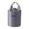 thumbnail image 1 of LSLJS Lunch Bag For Women & Men Bento Lunch Box Cylinder Insulation Lunch Box Bag Insulation Bag Large Aluminum Foil Portable Round Lunch Bag To Work With Rice Insulation Bag For Office Work School, 1 of 5