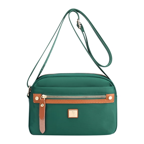LSLJS Lunch Bag For Women & Men Bento Lunch Box Nylon Crossbody Bag, Lightweight Crossbody Bag With Multiple Pockets And One Shoulder Nylon Fabric For Women For Office Work School Picnic Hiking Travel