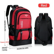 LSLJS Lunch Bag For Women & Men Bento Lunch Box Travel Backpack For Mountaineering, Large Backpack Mens Large Travel Backpack Mountaineering Outdoor Large Capacity Luggage Backpack For Office School