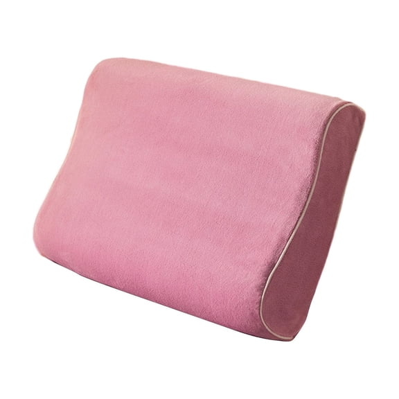 LSLJS Milk Velvet Pillowcase, 23.6"x15.7" Memory Foam Neck Guard Velvet Pillow Cover with Zipper Closure Soft Breathable Skin-friendly Winter Keep Warm Flannel Plush Pillow Protector for Sleep