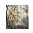 thumbnail image 1 of LSLJS Nature Landscape Shower Curtain Set with 12 hooks Tropical Forest Summer Scenery Printed 150X180cm Waterproof Quick-dry Mildew-proof Machine Washable For Bathtubs Spa Bathroom, 1 of 2