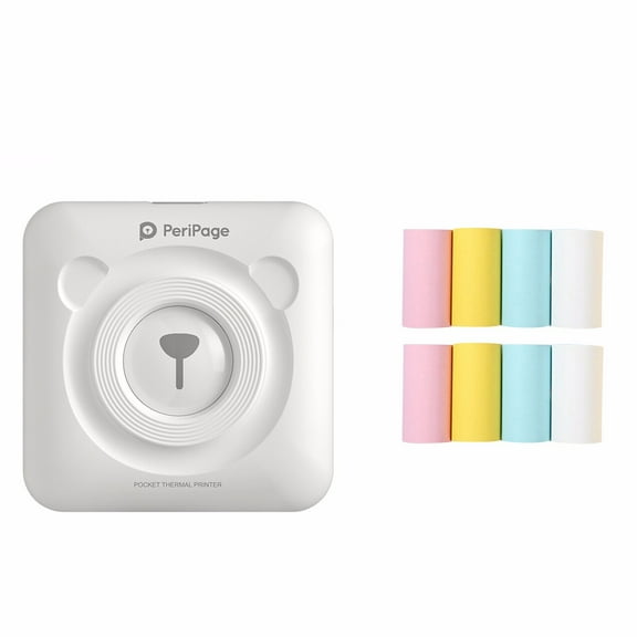 LSLJS Office Supplies Desk Organization Thermal Portable Bluetooth 58mm Mini Wireless POS Image Photo For Phone Office Decor