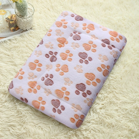 LSLJS Pet Supplies Clearance Under $5! Plush Pet Bed for Dogs & Cats, Soft Warm Calming Bed Sleeping Kennel Large Medium and Small Dog Pet Mat Winter Warm Pet Bed Dog Mat Dog Bed 20 x 24 Inch