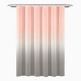 thumbnail image 1 of Lksixu Pink Shower Curtain Set with 12 Hooks 71x71" Pink and Gray Gradient Waterproof Quick-Drying Hotel Quality Nordic Style Bathroom Decor for Bathrubs Spa, 1 of 5