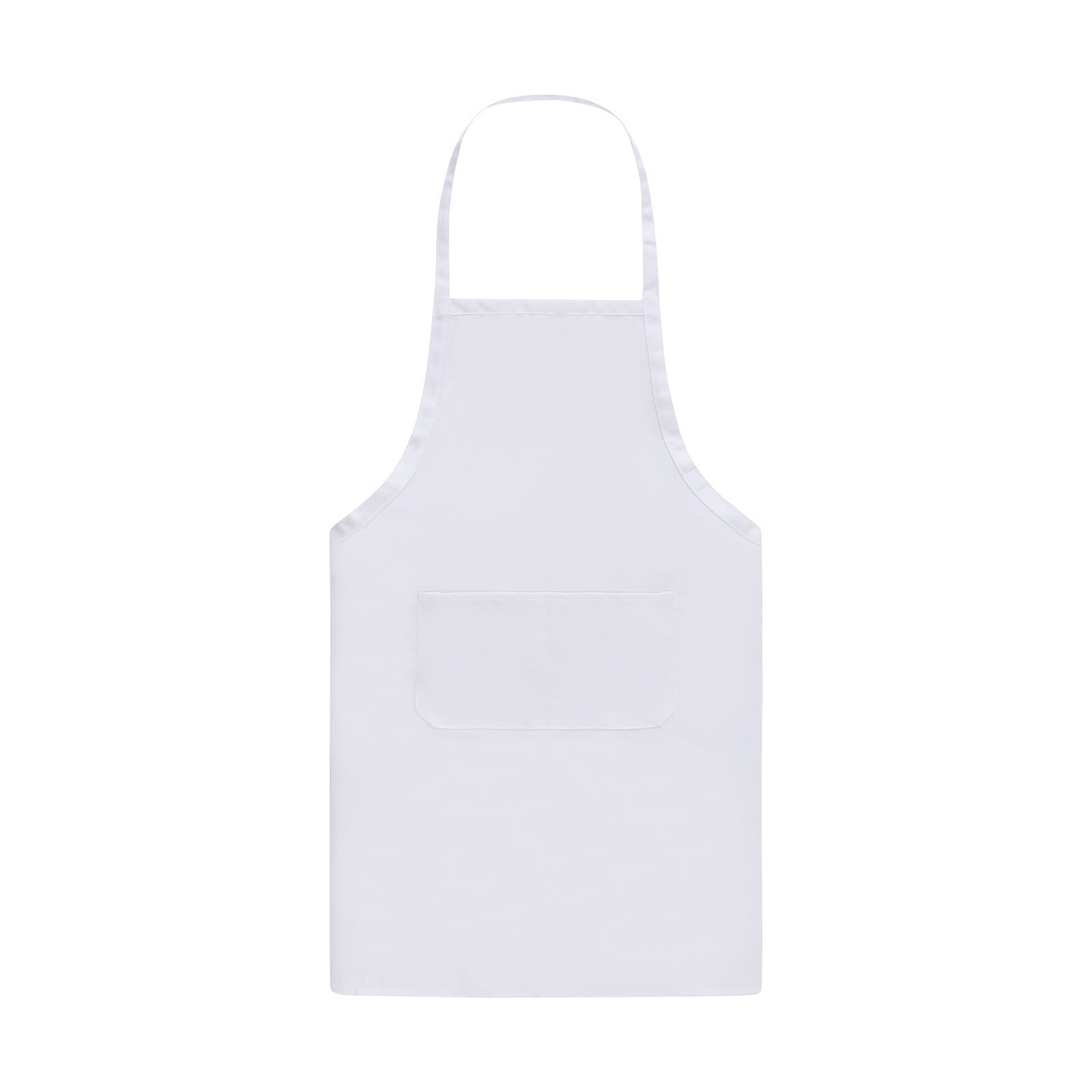 Plain white apron discount