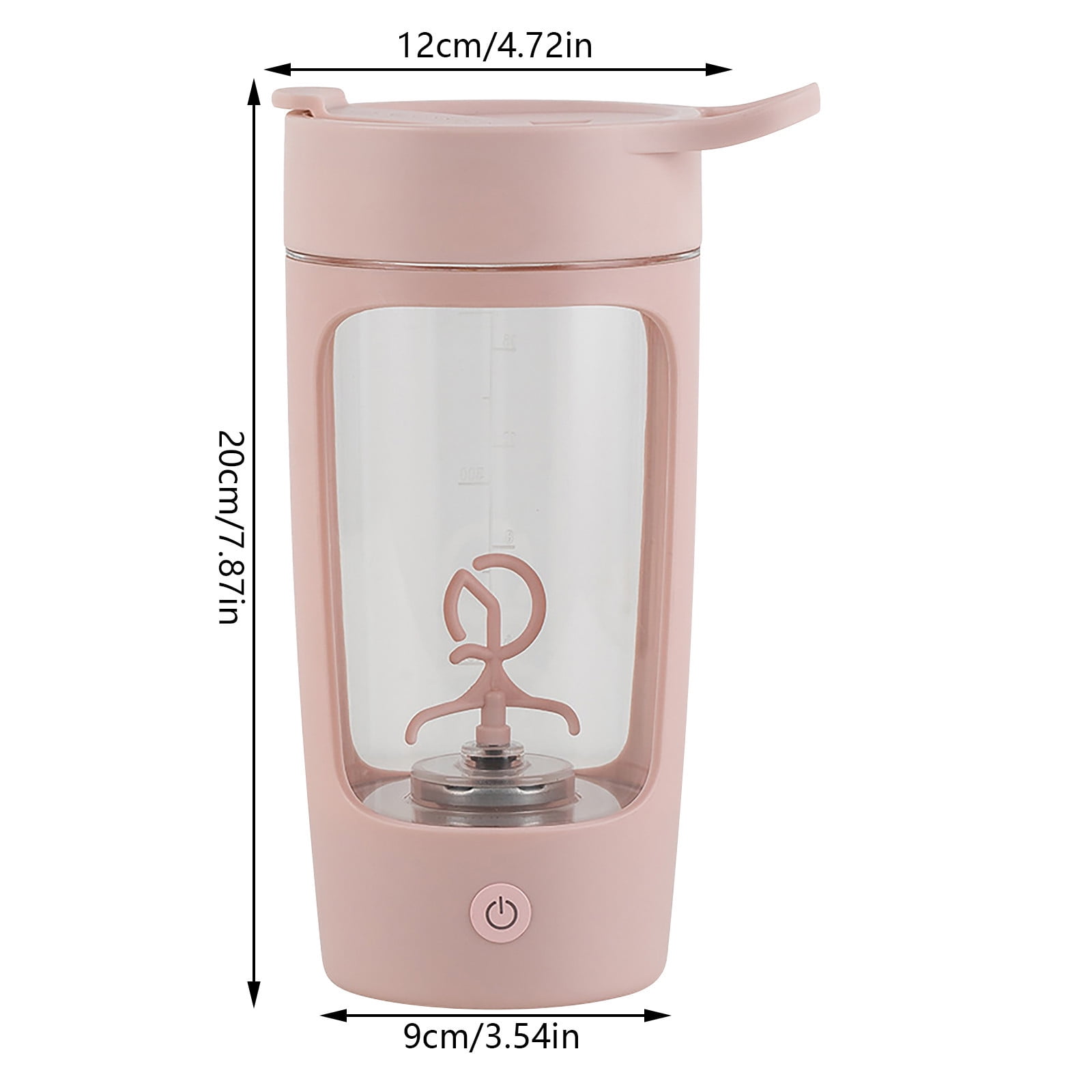 LSLJS Portable Blender, Self Stirring Coffee Bottle,Electric Magnetic Stirring Cup,USB Rechargeable,Stainless Steel Self Mixing Cup With Lid Travel Bottle for Coffee, Milk, Tea,Office, Home, Kitchen