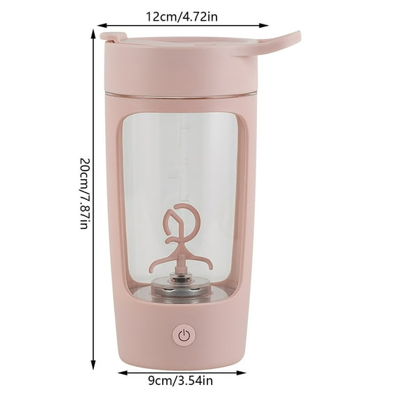 LSLJS Portable Blender, Self Stirring Coffee Bottle,Electric Magnetic Stirring Cup,USB Rechargeable,Stainless Steel Self Mixing Cup With Lid Travel Bottle for Coffee, Milk, Tea,Office, Home, Kitchen