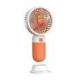 thumbnail image 1 of LSLJS Portable Handheld Fan, Cute Fruit Design Powerful Mini Personal Fan USB Rechargeable Battery Operated Desktop Table Fan with Phone Holder Base, Strong Airflow Quiet Cooling Fan for Home Office, 1 of 6