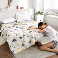 thumbnail image 1 of LSLJS Quilt Summer Lightweight Soft Quilts Cottons Water Wash Seamless Quilt Set Washable Comforter for Couch Bed Design All Season 59"x39", 1 of 6