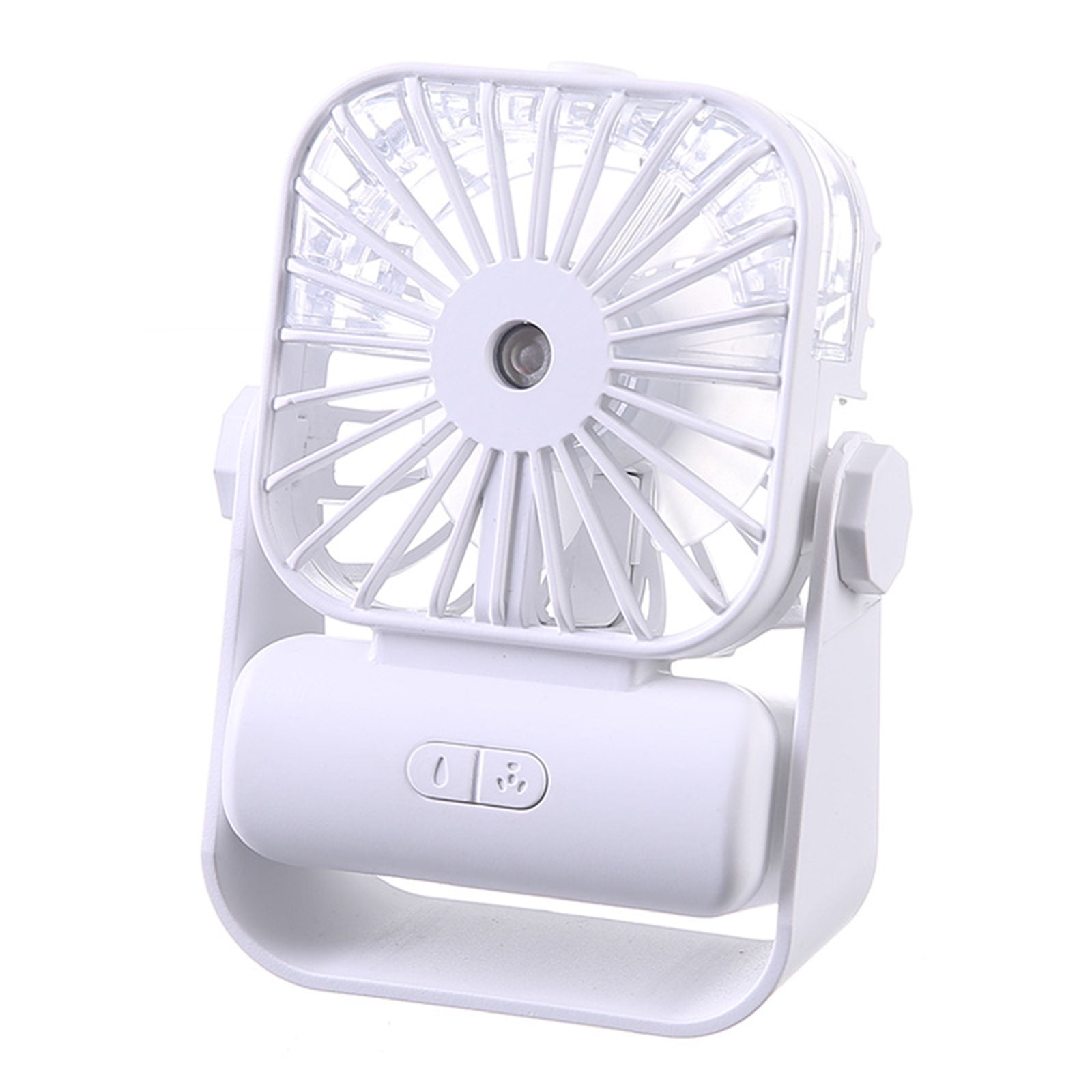 LSLJS Small Personal Desk Fan with Mist Spray, Portable Desktop Table ...