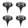 thumbnail image 1 of LSLJS Solar Lights For Outside,LED Outdoor Light Waterproof 4pcs LED Solar Lights Underground Buried Garden Roadway Outdoor Wall Lamp 8 LED Solar Lights Night Light For Garden Yard Pathway, 1 of 4