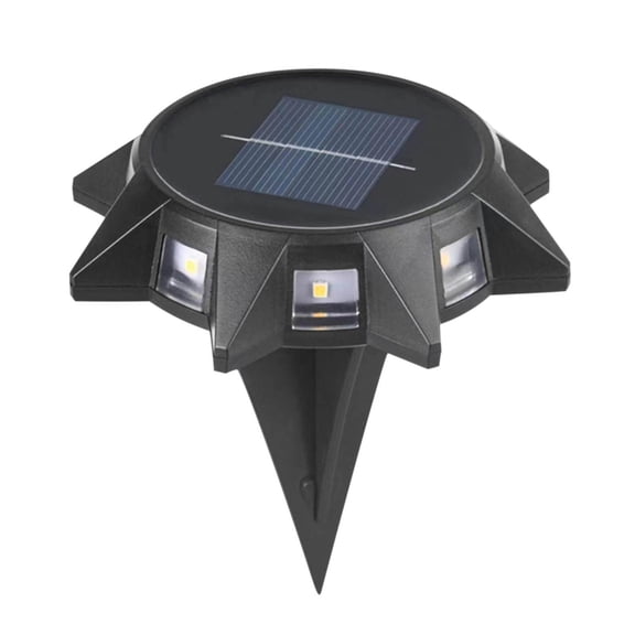 LSLJS Solar Lights For Outside,LED Outdoor Light Waterproof LED Solar Lights Underground Buried Garden Roadway Outdoor Wall Lamp 8 LED Solar Lights Night Light For Garden Yard Pathway
