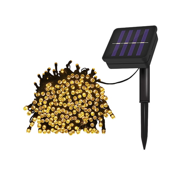 LSLJS Solar Lights For Outside,LED Outdoor Light Waterproof 164FT 500 LED String Lights Outdoor, Ultra-Bright Lights Night Light For Garden Yard Pathway