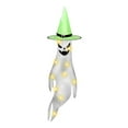 thumbnail image 1 of LSLJS Solar Lights For Outside,LED Outdoor Light Waterproof Halloween Polyester Flag Halloween Home Decoration Glowing Face Wind Flag Night Light For Garden Yard Pathway, 1 of 4