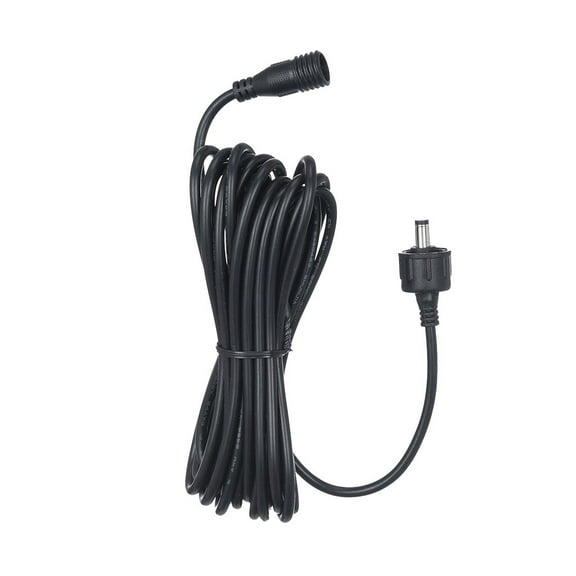 LSLJS Solar Lights For Outside,LED Outdoor Light Waterproof LED Solar Street Security Light Power Connection Extension Cable 16Ft Night Light For Garden Yard Pathway