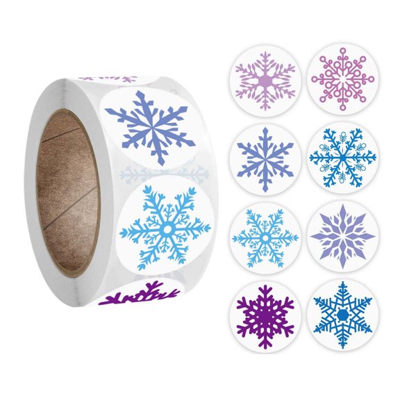 LSLJS Stickers - Christmas Decorations 500Pcs Head Christmas Stickers Xmas Pattern Labels Seals for Envelope Sealing Invitation Greeting Cards Gifts