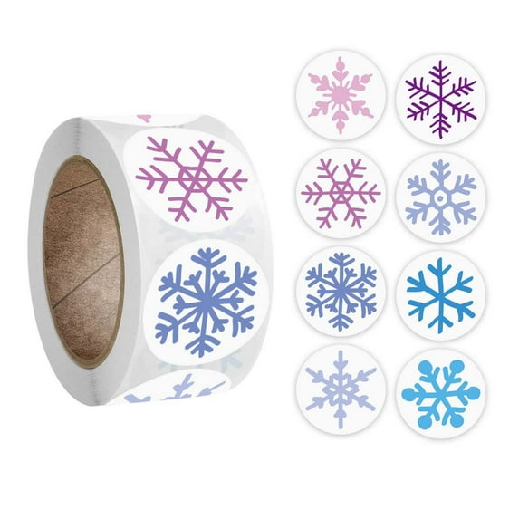 LSLJS Stickers - Christmas Decorations 500Pcs Head Christmas Stickers Xmas Pattern Labels Seals for Envelope Sealing Invitation Greeting Cards Gifts