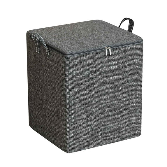 LSLJS Storage Bag closet Organizers and Storage Foldable Large Capacity Durable Organizer Pouch with Reinforced Handle Zipper Thick Fabric For Comforters, Blankets, Bedding, Clothes, School, Dormitory