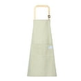 thumbnail image 1 of LSLJS Strip Aprons for Women with Two Pockets, Waterproof Aprons for Cooking, Cotton Linen Sleeveless Smock, Adult Chef Kitchen Apron for Cooking, Baking, Grilling, Working, Gifts Clearance Under $5, 1 of 2
