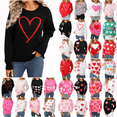 thumbnail image 1 of LSLJS Sweaters for Women Crewneck Long Sleeve Sweaters Casual Cozy Valentine's Day Heart Print Fall Fashion Sweaters, Gifts for Women, S-XL, 1 of 6