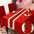 thumbnail image 1 of LSLJS Table Runner & Valentine's Day - Table Runners & 71x13" - Hearts Valentines Day Decorations for Anniversary Wedding Home Party Decoration, 1 of 4