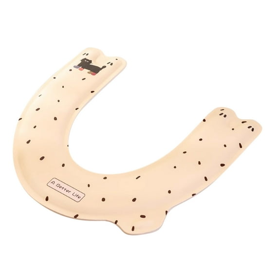 LSLJS Toilet Seat Cushion Warm & Soft Thicked Padded Toilet Seat Washable Reusable Toilet Seat-Home Easy Installation Cleaning