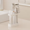 thumbnail image 1 of LSLJS Toothbrush Holder with Cup/Cover, Toothbrush Travel Case Stand for Bathroom Countertop Plastic Storage Organizer, Electric Toothbrushes, 1 of 5