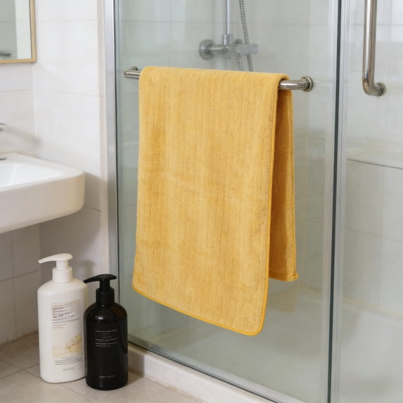 LSLJS Towels & Extra Large Quick Drying Absorbent Thick Solid Color - Towel Set & Microfiber Premium Bath Towels & Hair Drying for Bathroom Hotel Home 35x70"