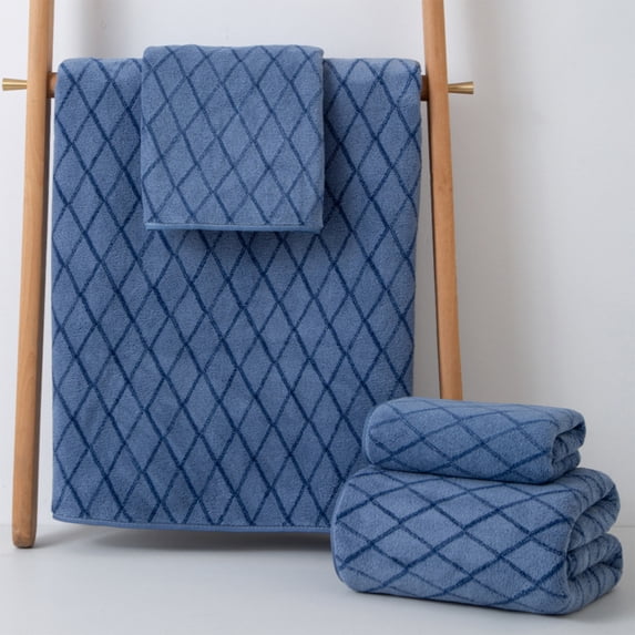 LSLJS Towels & Mesh Corals Quick Drying - Towel Set & Absorbent - Bath Towels & Hair Drying for Bathroom Hotel Home 13x29"