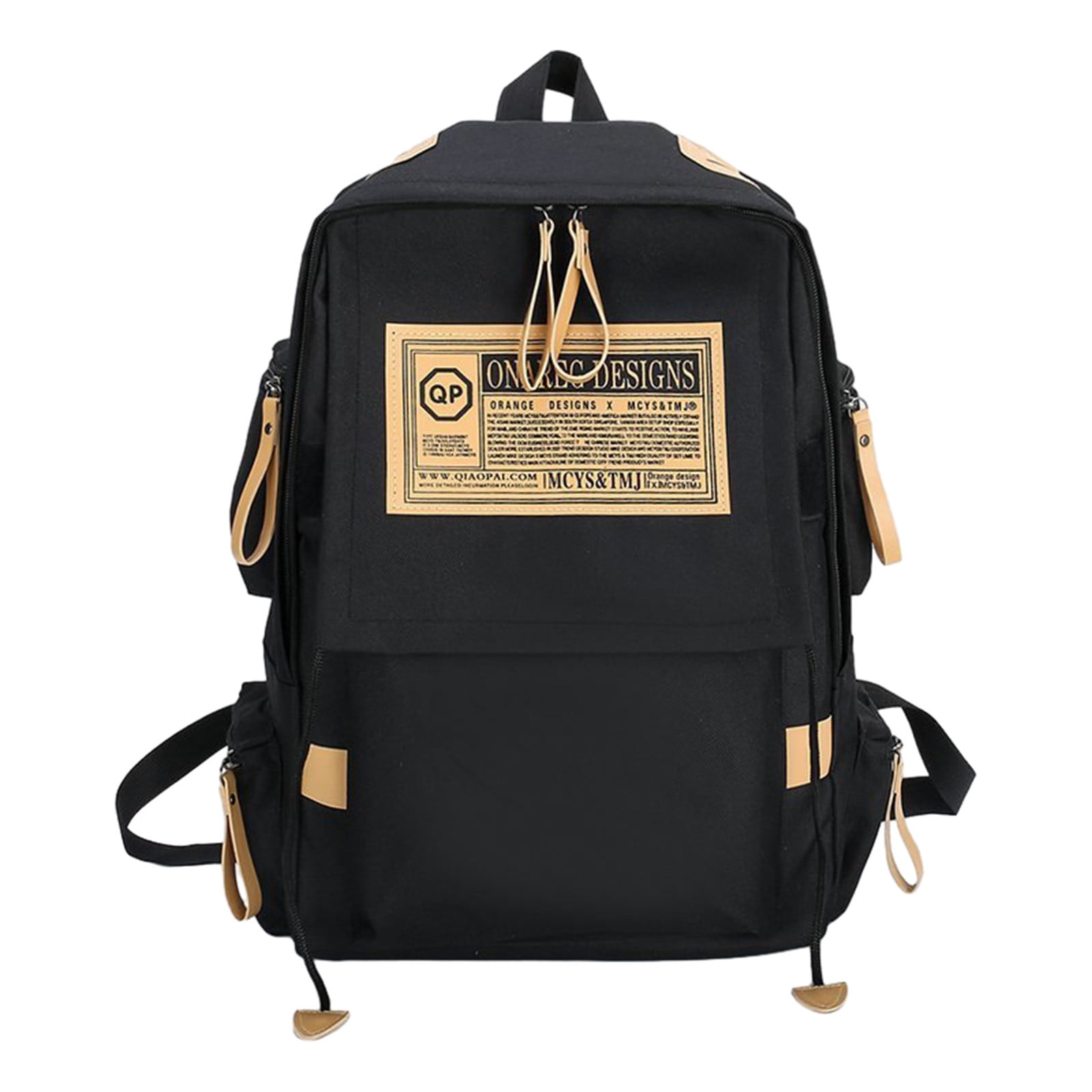 LSLJS Travel Canvas Backpack, Unisex College Laptop Backpack Large