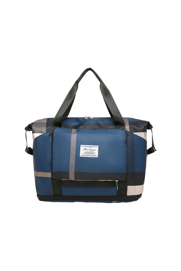 Travel Duffel Bag, Large Capacity Weekender Bags with Side Pockets Waterproof Sport Gym Tote Bag Spirit Airlines Personal Item Bag Foldable Carry on Luggage Overnight Bag for Women Men