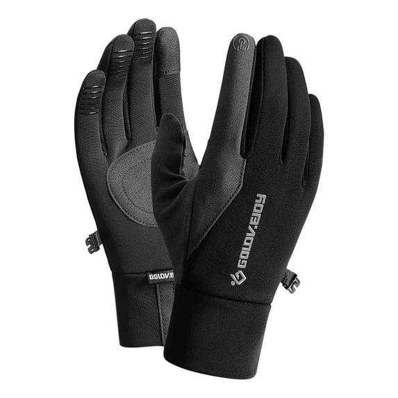LSLJS Winter Gloves Thickened Velvet Windproof Gloves Waterproof Winter Gloves Women & Men for Climbing Running Cycling Biking Hiking Driving Daily Work