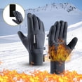 thumbnail image 1 of LSLJS Winter Gloves Thickened Windproof Velvet Gloves Touchscreen Waterproof Winter Gloves Women & Men for Running Cycling Biking Hiking Driving Daily Work, 1 of 2