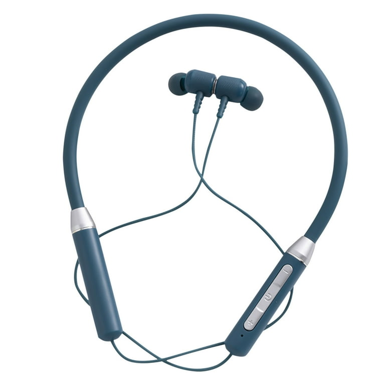LSLJS Wireless Bluetooth Headphone Neckband Headset Noise Cancelling In Ear Earphones Around Neck Binaural Stereo External Control Magnetic Attraction