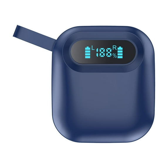 LSLJS Wireless Earbuds,5.3 Bluetooth Headphones with Portable Charging Case,Waterproof In-Ear Earphones with LED Power Display,Ergonomic Design Touch Control Headset Christmas Gifts for Sports/Working