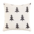 thumbnail image 1 of LSLXA Christmas Tree Pillow Covers Winter Woven Plush Breathable Throw Pillow Covers 18 X 18 Pillow Covers For Sofa Bed Living Room Home Decor, 1 of 4
