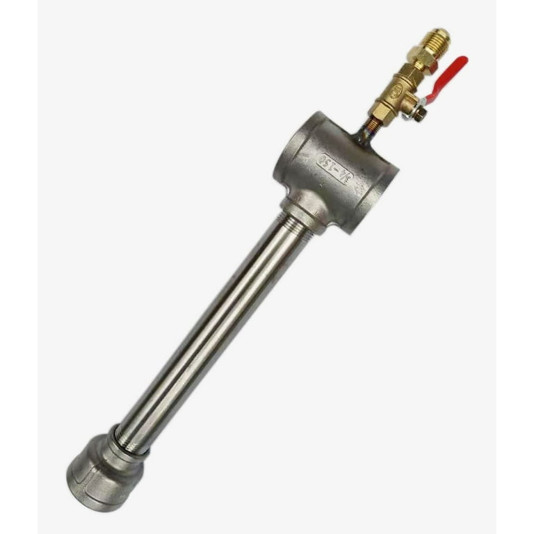 LSMIITTH Propane Gas Forge Furnace Burner, High Pressure Cast-Iron