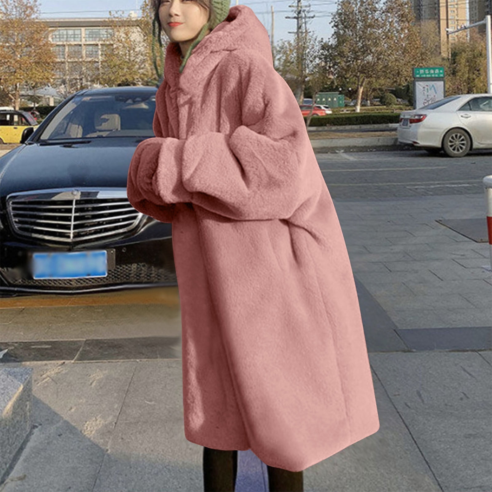 Women's Teddy Vest Long Teddy Coat Fall Sherpa Jacket Fleece main image 0