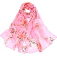 thumbnail image 1 of Summer Sales LSONABXA Saving $5 2026 Silk Scarves for Women Under $5 Fashion Women Peach Printing Long Soft Wrap Scarf Ladies Shawl Polyester Scarf, 1 of 1