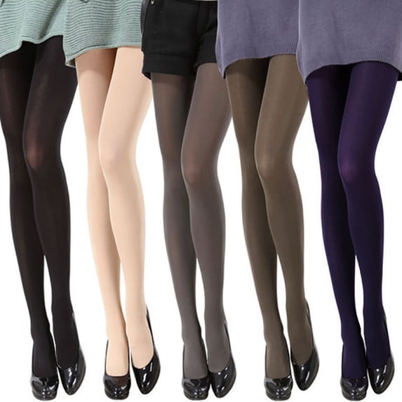 LSONABXA Army Green Socks for Women Burnish Opaque Tights Leggings Tights Trample Women's Polyester Pantyhose for Women
