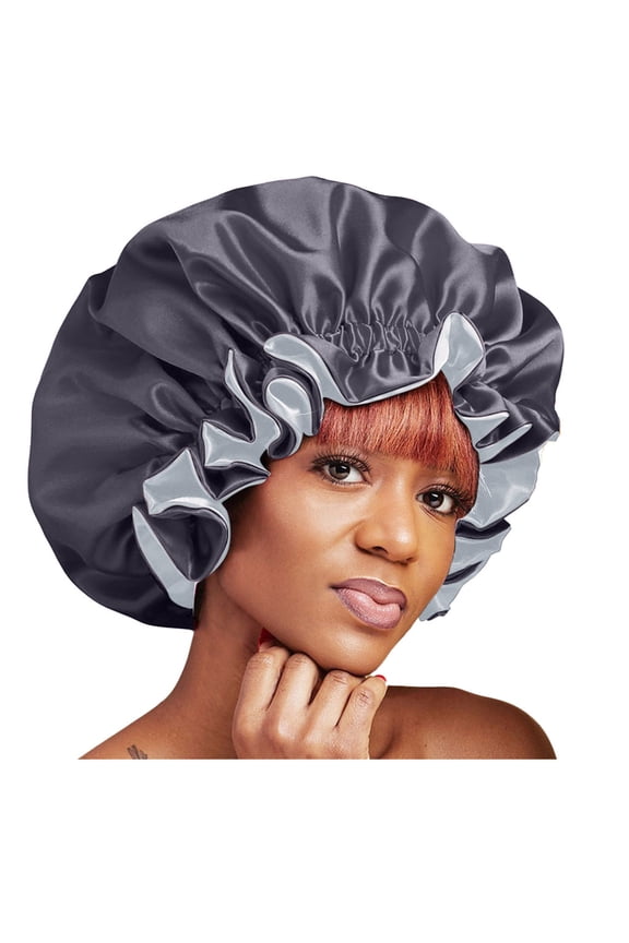 Black Baseball Caps for Women Under $5 Satin Lined Bonnet for Women Beauty Sleep Cap with Silk Lining Muslim Hat