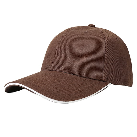 Summer Sales LSONABXA Saving $5 Coffee Baseball Caps for Men Women Under $5 Sandwich Hairy Green Baseball Cap Light Plate Tourism Work Cap Muslim Hat