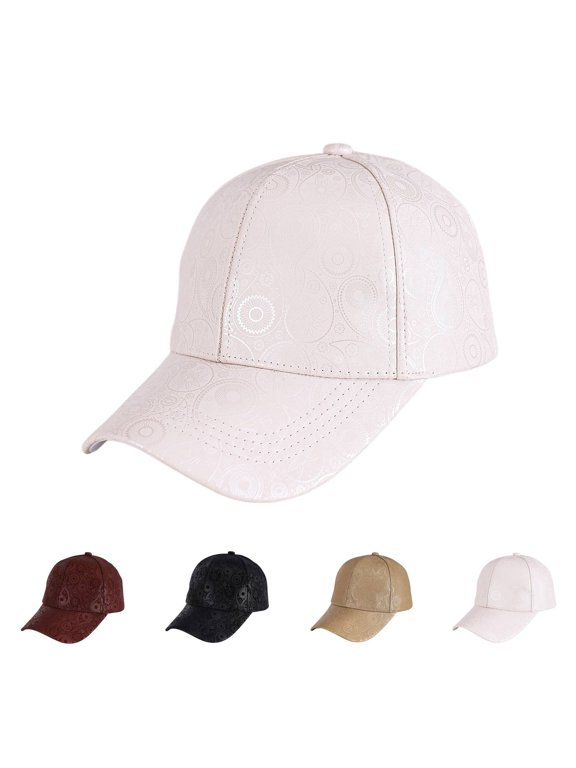 Iridescent Print Baseball Cap, Subtle Vintage Floral Visor Hat, Minimalist Daily Casual Sun Hat, Adjustable Soft Classic Dad Hat