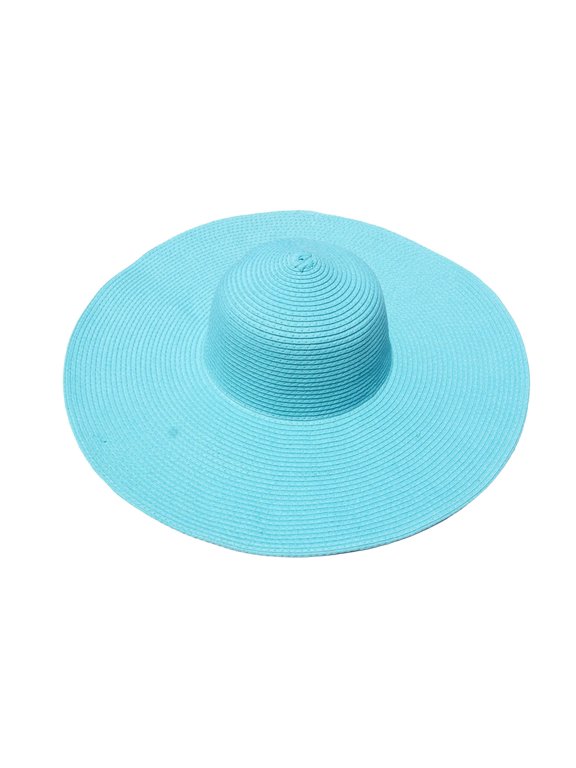 Oversized Wide Brim Straw Sun Hat, Foldable Beach Floppy Hat, Summer Vacation UV Straw Hat, Womens Large Brim Travel Hat