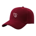 thumbnail image 1 of Summer Sales LSONABXA Saving $5 Wine Red Baseball Caps for Women Under $5 Dad Hat Adjustable Trucker Hat White Baseball Cap for Men Women Muslim Hat, 1 of 4