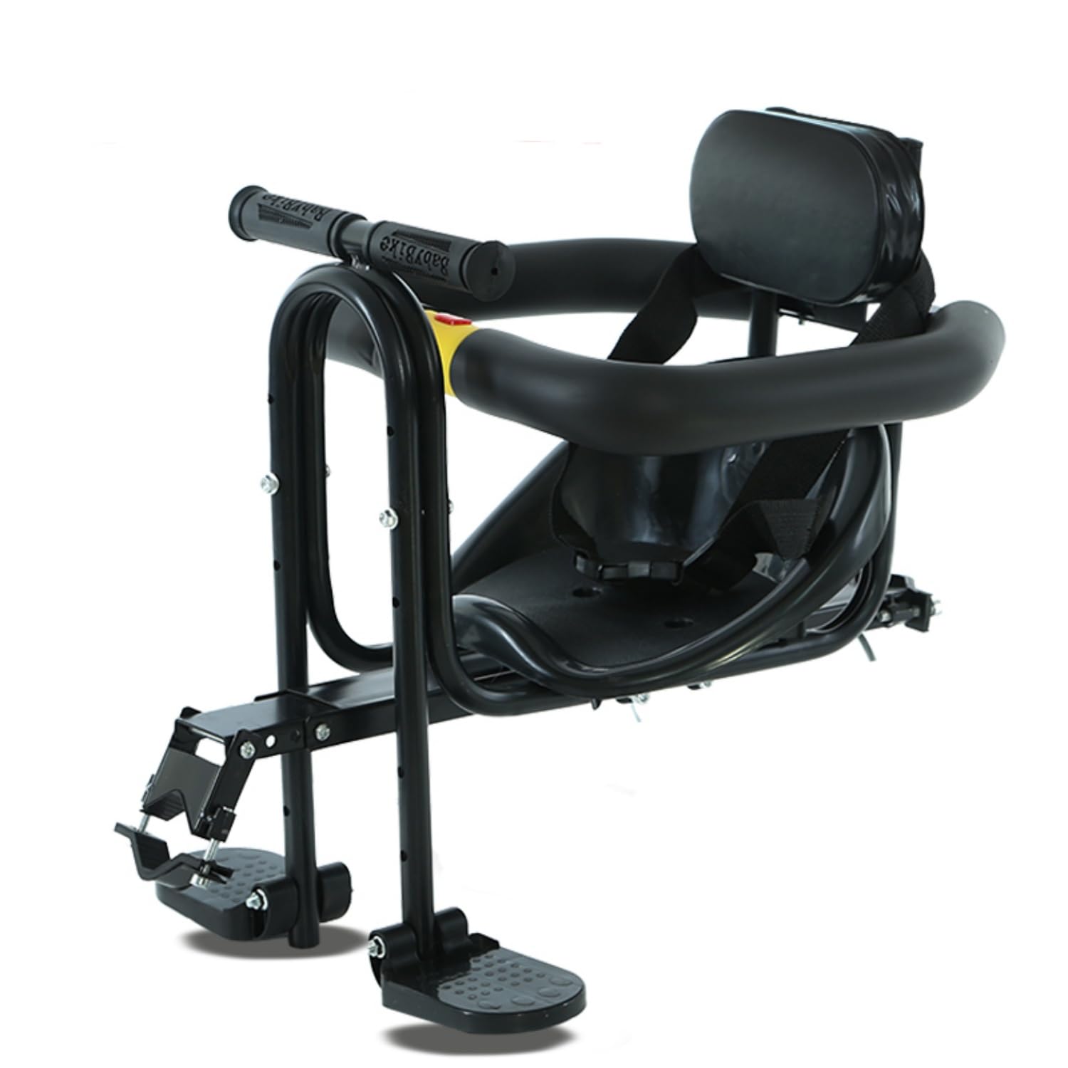 LSOSVSEU Latest Baby Bike Seat, Front Mounted Toddlers Bike Seat with