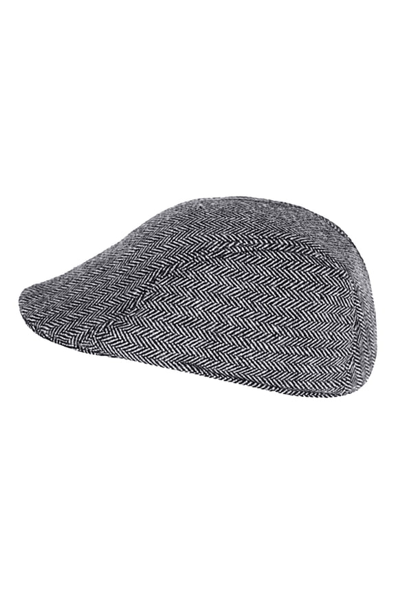 Mens Hats Classic Retro Newsboy Tongue Caps Cabbie Driving Hunting Hats Berets Workouts and Outdoor Activities All Seasons Gray